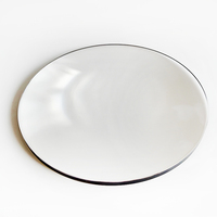 Lentille convexe en verre avec revêtement antireflet, diamètre 25,4 mm * 1 mm, personnalisée en usine, OEM, pour caméra IR