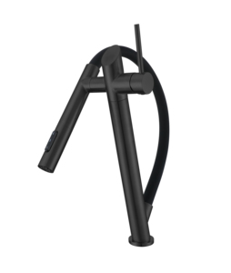 Rubinetto da <span class=keywords><strong>Cucina</strong></span> di Lusso Deao Nero con Design Estraibile, Funzione Doppia Acqua Calda e Fredda, <span class=keywords><strong>Miscelatore</strong></span> per Lavello - Product Image 4