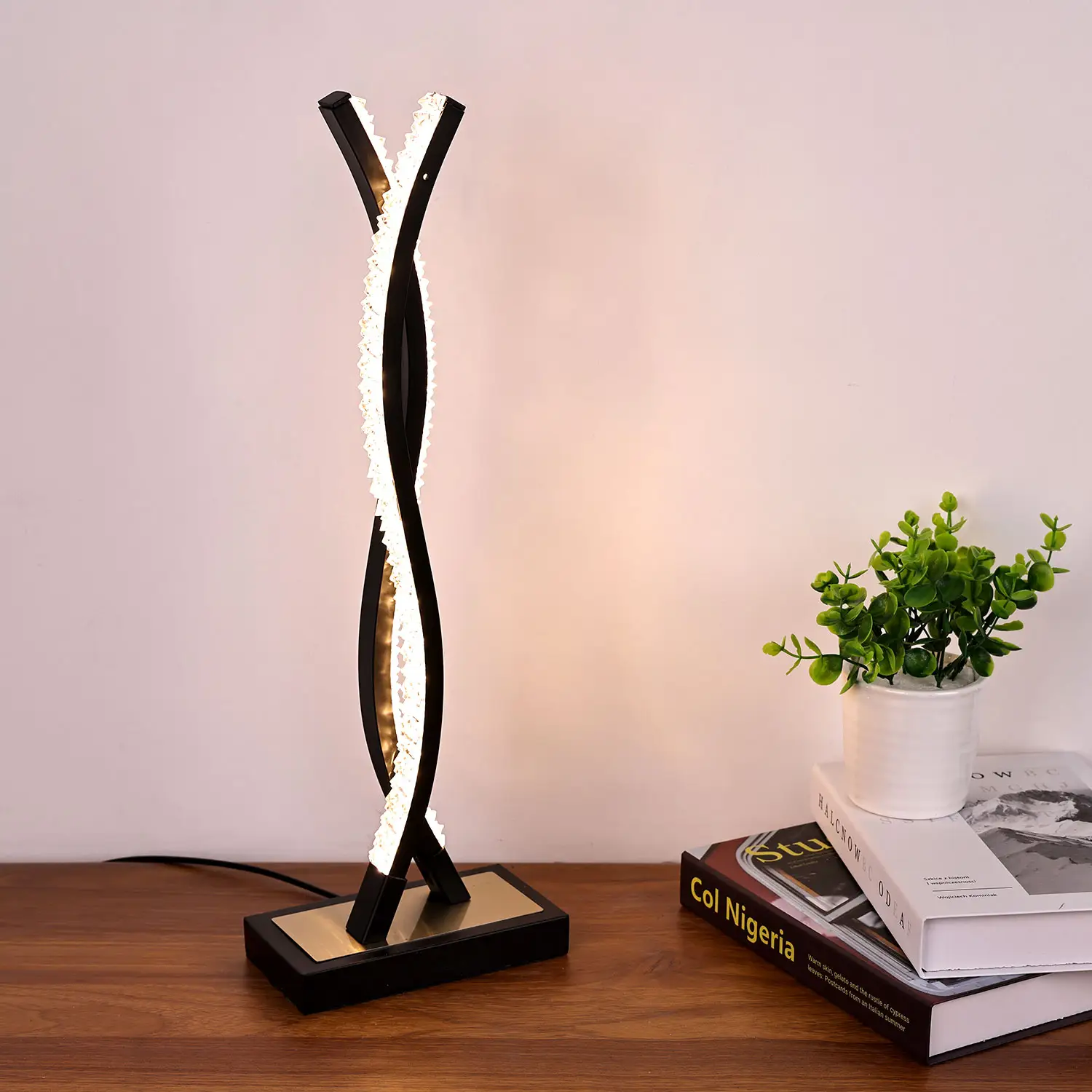 Colori squisiti LED tube illuminating null table Lamp Desk con Touch Control decorazioni per la casa lampade da notte decorazioni per la casa