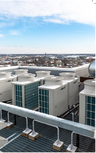 เครื่องปรับอากาศ22-140KW เทรนยูนิตคอยล์พัดลมติดเพดานระบบปรับอากาศ VRF สำหรับโครงการเชิงพาณิชย์ - Product Image 5