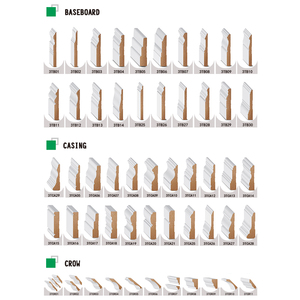 <span class=keywords><strong>MDF</strong></span> Trần Cornice Gesso Ảnh Tranh Tranh Khung Sơn Lót Sàn Mouldings Sợi - Product Image 4
