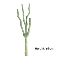 YOPIN-6118 Arbre artificiel en pot, design paysager, tronc d'arbre simulé, petites branches d'arbre pour la décoration de la maison