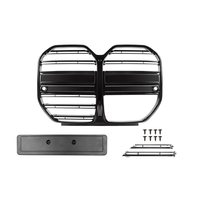 Calandre avant noire brillante style M4 pour BMW G26 Série 4 Gran Coupé 2021+ en ABS, vente en gros