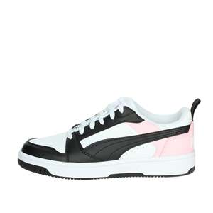 Baskets <span class=keywords><strong>Puma</strong></span> pour filles, blanches, noires et roses, taille 39, chaussures épaisses à lacets, amorties, toutes saisons - Product Image 1