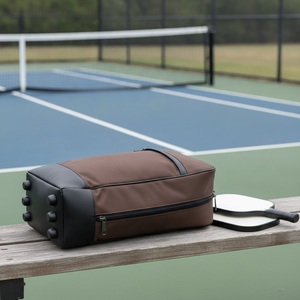 Housse de raquette thermique fine pour pickleball 420D mate avec logo personnalisé, sac de raquette de tennis et de padel en gros - Product Image 3