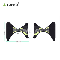 TOPKO Manchon de soutien de la cheville polyvalent et applicable pour les sports Attelle de soutien de la cheville anti-entorse de la cheville