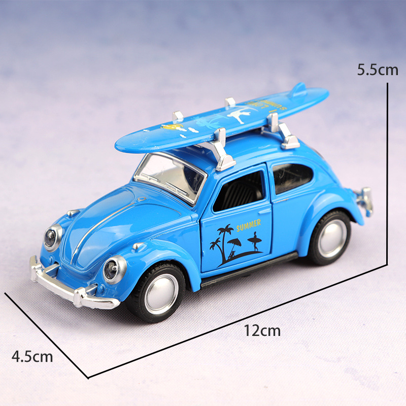 [Scatola Bianca Sigillata] Skateboard Auto d'Epoca Blu