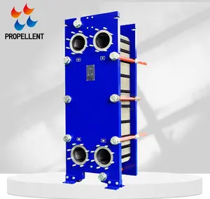 Trocadores de calor de placas de aço inoxidável de alta qualidade para tratamento de águas residuais