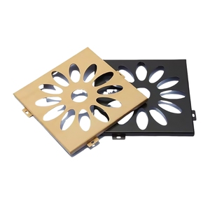 Panneaux décoratifs perforés en aluminium de la série 6000 pour murs extérieurs, <span class=keywords><strong>architecture</strong></span> industrielle de qualité, murs-rideaux, pliage et découpe - Product Image 4