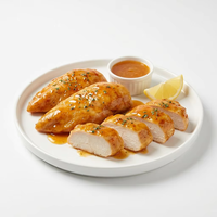 Tiras de Pechuga de Pollo Marinadas Premium - Aves Saborizadas Listas para Cocinar - Venta al por Mayor para Preparación de Comidas y Dietas Deportivas
