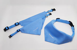 Bufanda ajustable para perro, cachorro, gato, Color sólido puro, Bandana - Product Image 2