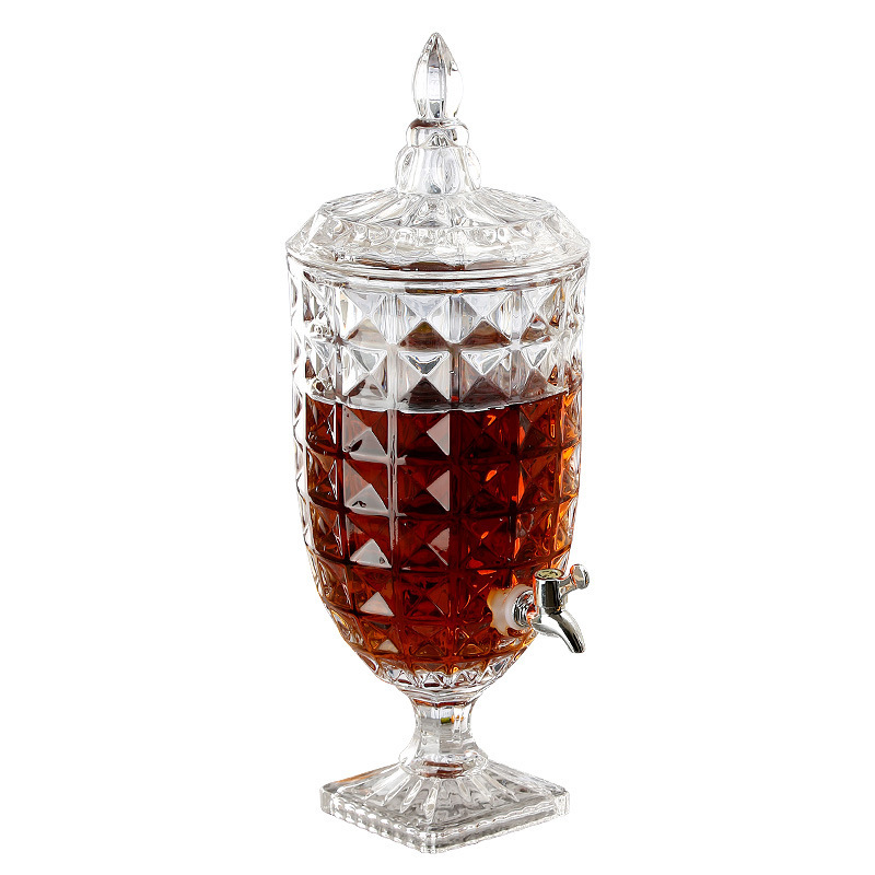 wine glass bottles with dispenser