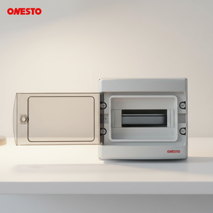 Boîte de distribution ONESTO de haute qualité IP65 avec serrure, 6, 9, <span class=keywords><strong>13</strong></span>, 26, 39, 52 <span class=keywords><strong>modules</strong></span>, boîte électrique étanche pour disjoncteurs MCB - Product Image 1
