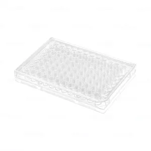 Lab Plastic Flat bottom with lid Transparent Sterile 48 Wells Tissue culture plate