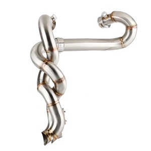 Sistema de Escape para Motocicleta <span class=keywords><strong>Triumph</strong></span> Bonneville <span class=keywords><strong>Bobber</strong></span> 2016-2025, Silenciador de Acero Inoxidable con Diseño de Espiral - Product Image 3