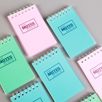 Personalizado A7 colgante Mini cuaderno para estudiantes lindo Kawaii espiral bolsillo Bloc de notas pegatina personalizada sublimación