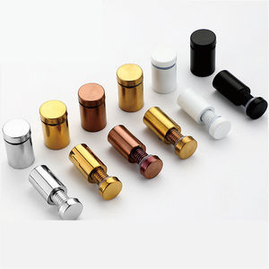 ตัวยึดกระจกสแตนเลส12*25มม. 16*25มม. สลักเกลียวอลูมิเนียมตัวยึดกระจก12มม. - Product Image 2