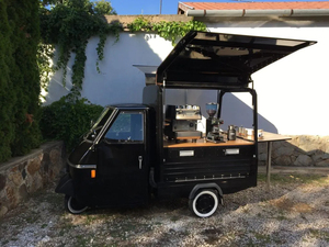 Camiones Eléctricos <span class=keywords><strong>de</strong></span> 3 Ruedas Tipo Ape 50, Mini Carritos <span class=keywords><strong>de</strong></span> Comida, Motocicleta para Venta <span class=keywords><strong>de</strong></span> <span class=keywords><strong>Vino</strong></span> y Champaña en Bodas, con Equipo Comercial para Cerveza - Product Image 2