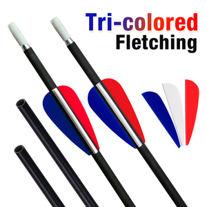 Nhà sản xuất chuyên nghiệp của mũi tên fletching ba màu-Đặt hàng số lượng lớn cho thể thao bắn cung và săn bắn 4.2mm ID - Product Image 2