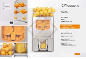 Exprimidor de <span class=keywords><strong>Naranjas</strong></span> Automático Profesional Industrial de Sobremesa, Completamente en Acero Inoxidable, Venta Directa - Product Image 5