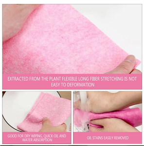 Noix de coco coquille torchon Top qualité nettoyage absorbant l'eau coquille de noix de coco fibre torchon suédois torchon serviette - Product Image 4