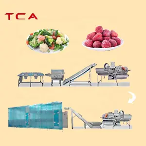 Ligne de traitement pour la transformation des légumes, ligne de Production de légumes et de fruits surgelés, prix de la Machine