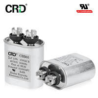 Condensateur de four électrique et micro-ondes d'usine chinoise CBB65 PP 5MFD 370V450V, condensateur à film mince pour climatisation