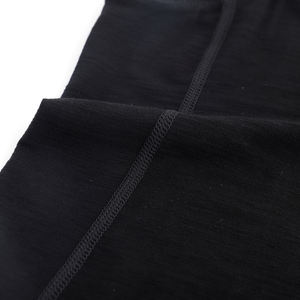 Camiseta sin mangas ajustada de lana merina para hombre, ropa de Fitness sin olor con logotipo personalizado para entrenamiento de gimnasio, tela teñida de hilo de 180GSM - Product Image 5