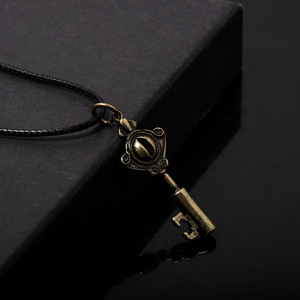 Anime la collana della casa del gufo Unisex Amity Color oro occhio chiave ciondolo girocollo gioielli gotici accessori regali - Product Image 5