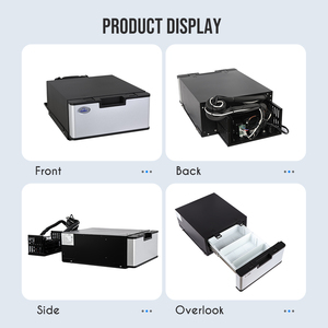 Colku Dc-23dr 12v Drawer <b>Fridge</b> Freezer Built-in Removable 23l Shockproof Design Car <b>Fridges</b> Dc-23dr Drawer <b>Fridge</b> 12v - Product Image 3