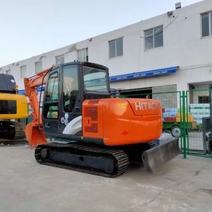 Prix bas, excavatrices compactes d'occasion Hitachi ZX60, excavatrices sur chenilles à vendre, machines de construction ZX55 ZX70 ZX120 à vendre - Product Image 1