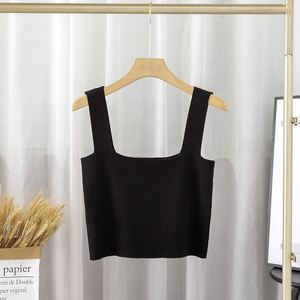 Gilet Senza Maniche con Scollo Quadrato in Maglia Leggera, Camicette e Bluse in Chiffon da <span class=keywords><strong>Donna</strong></span> - Product Image 6