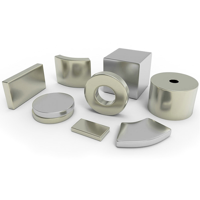 Wholesale Price High Gauss Customized Nickel Ferrite Alnico Ndfeb Cylinder Ring Round Disc Arc N42 Neodymium Magnet