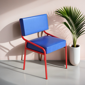 <span class=keywords><strong>Chaise</strong></span> Memphis, <span class=keywords><strong>chaise</strong></span> <span class=keywords><strong>de</strong></span> salle à manger design moderne, <span class=keywords><strong>chaise</strong></span> en fer <span class=keywords><strong>avec</strong></span> accoudoirs fixes, mobilier pour la maison, <span class=keywords><strong>salon</strong></span>, chambre à coucher, <span class=keywords><strong>chaise</strong></span> <span class=keywords><strong>de</strong></span> maquillage, nouveau style - Product Image 2