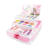 Lot de maquillage pour enfants en gros, lavable, avec étui, personnalisable, pour filles, jouets de beauté pour enfants, pour le marché américain