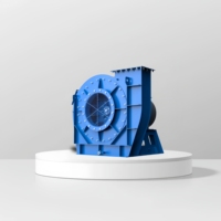 Ventilateurs centrifuges à conversion de fréquence triphasée anti-explosion pour éoliennes avec amortisseur pour les usines chimiques
