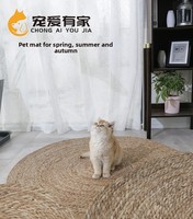Tapis en papyrus pour chat et chien, résistant à l'usure, aux bruits et aux griffures, pour intérieur, en carton, été, Halloween