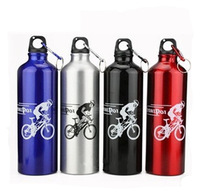 Wholesale Aluminium Self Cooling Water Bottles No Minimum for Hiking Camping Travelling