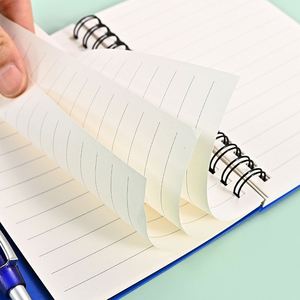 Student A5 A6 Pvc Spiral Matte Cover Horizontal <b>Line</b> Custom Pen Loose Leaf Gift Office <b>Notebook</b> - Product Image 3