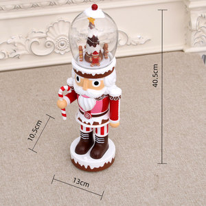 Nueva Caja Musical de Resina con Figura de Soldado de Nogal 2026, Adorno de Navidad, Regalo al por Mayor - Product Image 6