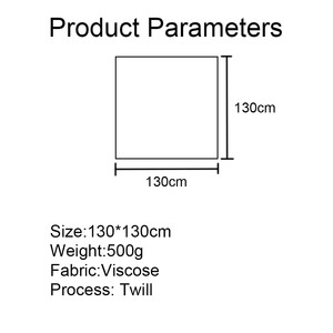 Écharpe carrée légère et respirante en mélange de soie et de laine, motif cachemire, 130 cm, châle chaud d'hiver pour femme, écharpe 2-en-1 - Product Image 6