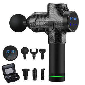 Hochwertige Elektrische Massage-Faszienpistole mit 6-Gang-Touchscreen für Tiefengewebe-Körpermassage, Therapiegerät für Nackenentspannung zu Hause - Product Image 6