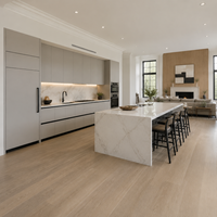 Projet résidentiel multifamilial à Toronto, Canada : Armoires de cuisine en MDF avec caisses en contreplaqué pour la vente en gros
