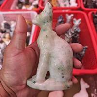 Oferta Especial: Gato de Cristal Egipcio Natural de Alta Calidad Tallado a Mano, Pulido, con Diseño de Animal, para Decoración del Hogar