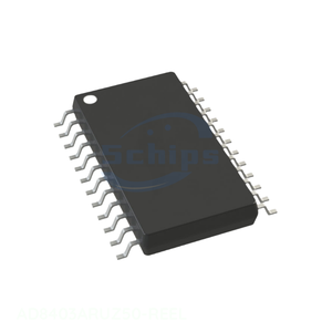 24 TSSOP (0.173", 4.40mm Width) IC DGT POT 50KOHM 256TAP 24TSSOP Electronic Components Production Line AD8403ARUZ50-REEL Authori - Product Image 1