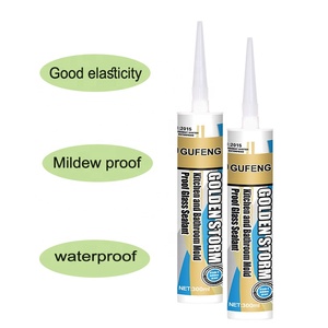 Khuôn bằng chứng trung tính <span class=keywords><strong>Silicone</strong></span> <span class=keywords><strong>sealant</strong></span> cho nhà bếp và phòng tắm không thấm nước niêm phong của thủy tinh nhôm nhựa thép không gỉ - Product Image 3