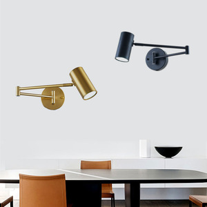 Moderna lampada <span class=keywords><strong>da</strong></span> <span class=keywords><strong>parete</strong></span> <span class=keywords><strong>a</strong></span> LED <span class=keywords><strong>a</strong></span> <span class=keywords><strong>braccio</strong></span> lungo oscillante regolabile illuminazione calda/fredda applique <span class=keywords><strong>da</strong></span> <span class=keywords><strong>parete</strong></span> per illuminazione <span class=keywords><strong>da</strong></span> comodino per uso domestico <span class=keywords><strong>a</strong></span> <span class=keywords><strong>parete</strong></span> - Product Image 2