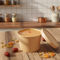 Boîte à lunch carrée pliable en papier kraft recyclable, rigide, pour restaurant, à emporter, avec finition brillante, pour collations, protection UV