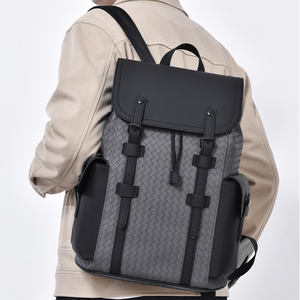 Sacs imprimés en gros directement de l'usine pour hommes, sac à dos imperméable en PU pour hommes, sac pour ordinateur portable, sacs de créateurs pour hommes - Product Image 6