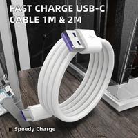 Vente en gros 1m 2m câble de charge rapide de données Usb blanc câble de type C USB type C charge Usb-c chargeur rapide câble de données